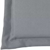  Jastuk za vrtnu klupu sivi 120 x 50 x 3 cm od tkanine Oxford | shoptok.hr