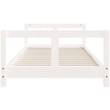  Za dječji krevet bijeli 80 x 200 cm od masivne borovine | shoptok.hr