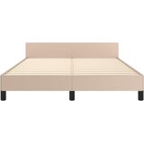  Okvir za krevet s uzglavljem bez madraca cappuccina 140x190 cm | shoptok.hr