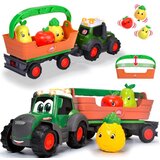 Traktor s odvojivom prikolicom, košarom i 3 voćke - igra se i osvjetljava 12 mjeseci+ ZA6182 Cijene