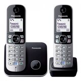 Panasonic telefon bežični KX-TG6812FXB crni TWIN Cijene