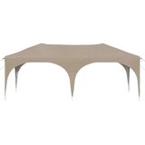  Zložljivi šotor za zabave 575 x 288 x 245 cm Krem, (5000248704) | Shoptok.si