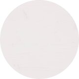  Ploča za stol bijela Ø 60 x 2,5 cm od masivne borovine | Eponuda.com