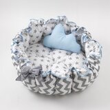 Belis soft baby podloga za igru grey-blue Cene