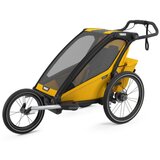 Thule chariot Sport1 black spectra yellow - multifunkcijska prikolica za otroka 4 v 1 | Shoptok.si