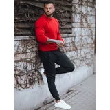 DStreet Red and black men's tracksuit