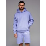 Ombre UNISEX sweatshirt set for couples hoodie + athleisure style shorts | Shoptok.si