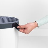 Brabantia koš za perilo 35L okrogel, bel | Shoptok.si