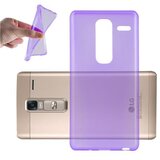 Cadorabo Case, združljiv z LG v prozorni vijolični - zaščitni pokrov, narejen iz fleksibilnega silikona TPU, (20588565) | Shoptok.si