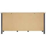 Bessagi Home komoda claudio, temno siva, barva hrasta | Shoptok.si