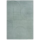 Flair Rugs Tirkizni vuneni tepih Zen Garden, 160 x 230 cm Cijene