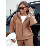 DStreet Set of women's jersey AMILIA PREMIUM moka Cene