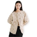 Mirakaya Telovniki & Jope La Frange Coat - Bege Bež | Shoptok.si