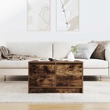  Stol za kavu s ladicama dimljeni hrast 70,5x70x40 cm | Eponuda.ba