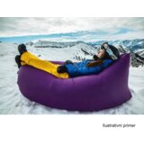 Kondela Napihljiv ležalnik, modra, LEBAG | Shoptok.si