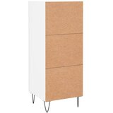  Komoda bijela 34,5 x 34 x 90 cm od konstruiranog drva | shoptok.hr