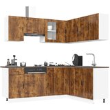  11-dijelni set kuhinjskih ormarića Porto konstruiranog drva | shoptok.hr