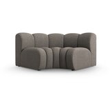 Micadoni Temno siv modul za sedežno garnituro iz šenilje (s kotom po izbiri) Lupine – | Shoptok.si