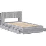  Okvir kreveta s pohranom s ladicama Siva Sonoma 90 x 200 cm | shoptok.hr