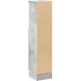  Kupaonski ormarić s držačem za role, sivo-betonski, 20,5 x 22 x 90 cm | shoptok.hr