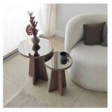 Hanah home Club set stolova Luna, 2 dijela, crni | Eponuda.ba