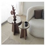 Hanah home Set bočnih stočića Luna 2 Bronzie Orah | Eponuda.com
