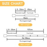 BELLAHILLS 76–190 cm nastavljiva karnisa s premerom 25 mm | Shoptok.si