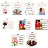  Sreča je imeti tebe za sestro Š12485 Magnet | Shoptok.si