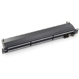Equip 24-Port Cat.6A Shielded Patch Panel, Black | shoptok.hr
