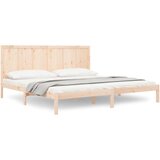  Posteljni okvir iz trdne borovine 200x200 cm, (20644675) | Shoptok.si