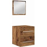  Set namještaja za kupaonicu 2 pcs Staro drvo Konstruirano drvo | shoptok.hr