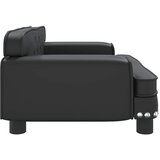  Krevet za pse crni 70 x 45 x 30 cm od umjetne kože | shoptok.hr