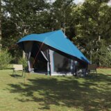 vidaXL družinski tipi šotor modra 10-osebni vodoodporen | Shoptok.si