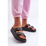 EVENTO PE1 Women's Foam Platform Flip-Flops Black Melorea | ePonuda.com