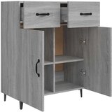  Komoda boja hrasta sonome 69 5 x 34 x 90 cm konstruirano drvo | shoptok.hr