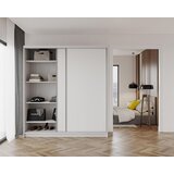  Drveni dječji ormar s kliznim ladicama - bijeli - DENVER 200 | shoptok.hr