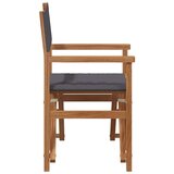  Sklopiva stolica za direktore Siva 56 x 54 x 87 cm | shoptok.hr