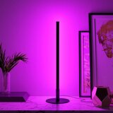 Squid Lighting Crna metalna LED stolna lampa s daljinskim upravljačem (visina 150 cm) Mini – | shoptok.hr