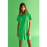 Defacto Regular Fit Short Sleeve Knitted Dress