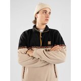 Iriedaily Monte Noe Troyer Half-Zip Pulover iz flisa khaki Cene