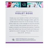 Exotiq masažna svijeća violet rose, 200g | shoptok.hr