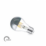  led sijalica filament dim A60 6W E27 2700K 600lm top silver | Eponuda.com