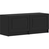  5-dijelni LED TV ormarić Crna Konstruirano drvo - Crna 81 cm | shoptok.hr