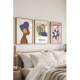 WALLXPERT Ç-300621 - 3040 set dekorativnih slika u više boja (3 komada) | Eponuda.com