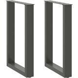 vidaXL noge stolića za kavu u-oblika 2 kom antracit 50x(72-73)cm čelik | shoptok.hr