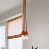  Sollux SL.0585 - Narandžasti luster na sajli DIEGO 3xE27/60W/230V | Eponuda.com