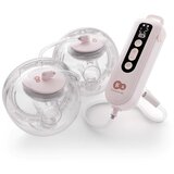 Kinderkraft Dvostruka električna izdajalica GENTLEFLOW, pink | Shoptok.si