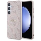  Maska Guess 4G Collection Leather Metal Logo MagSafe za Samsung Galaxy S24/S921B pink | ePonuda.com