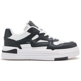 Shelvt White and black platform sneakers | shoptok.hr