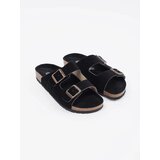 GOODIN Women's leather flip-flops black | shoptok.hr